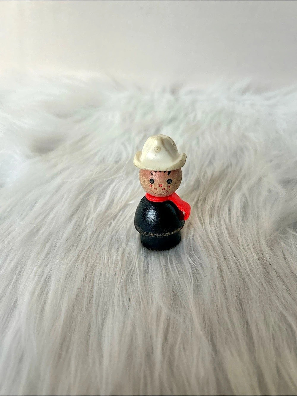 Fisher-Price Vintage Little People Firefighter Figure